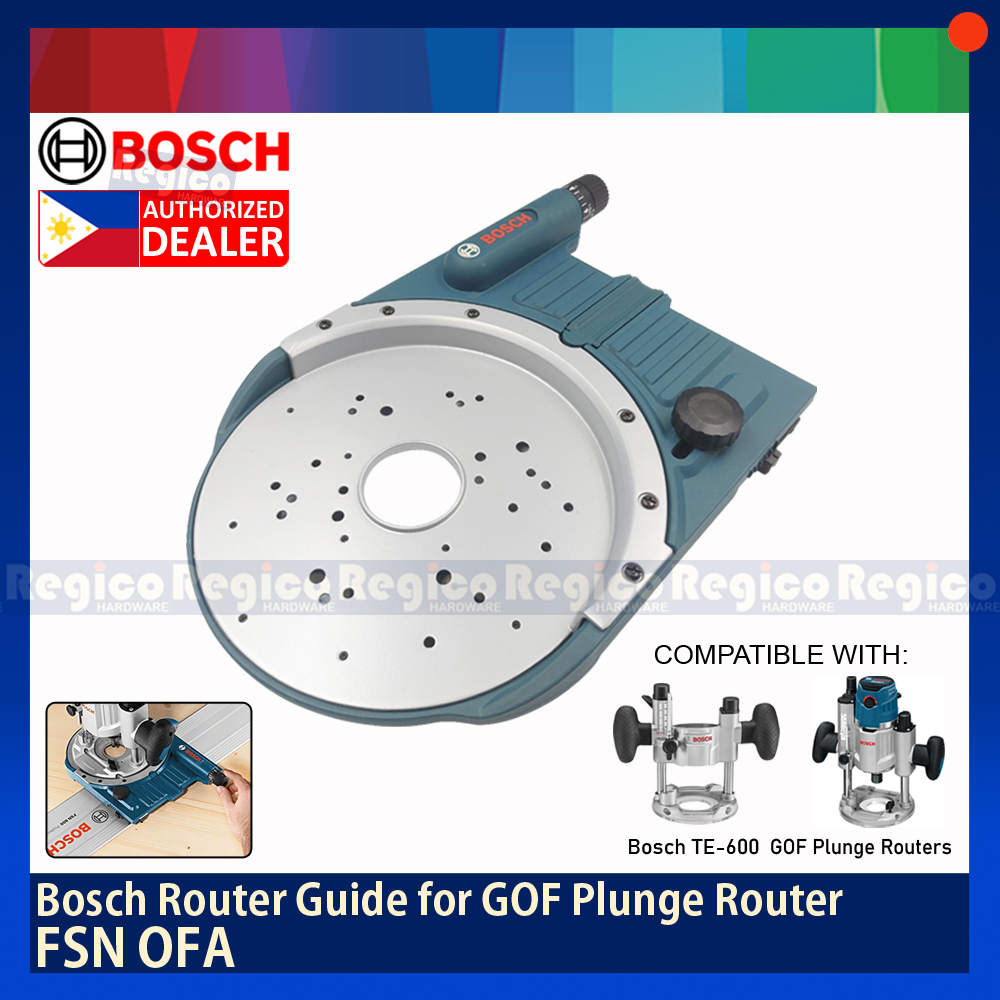 Bosch RA1054 Precision Parallel Guide for Router with Fine Adjustment Bosch  Accessories Regico Hardware