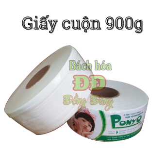 GIẤY VỆ SINH 900G PONYO, GIẤY VỆ SINH CUỘN LỚN CAO CẤP