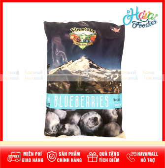 Trái Việt Quất Đông Lạnh Firestone – Firestone Frozen Blueberries