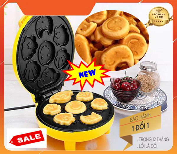 Máy nướng bánh hình thú cho bé - máy làm bánh hình thú cao cấp - khuôn làm bánh bằng điện - nướng bánh hình thú dễ thương