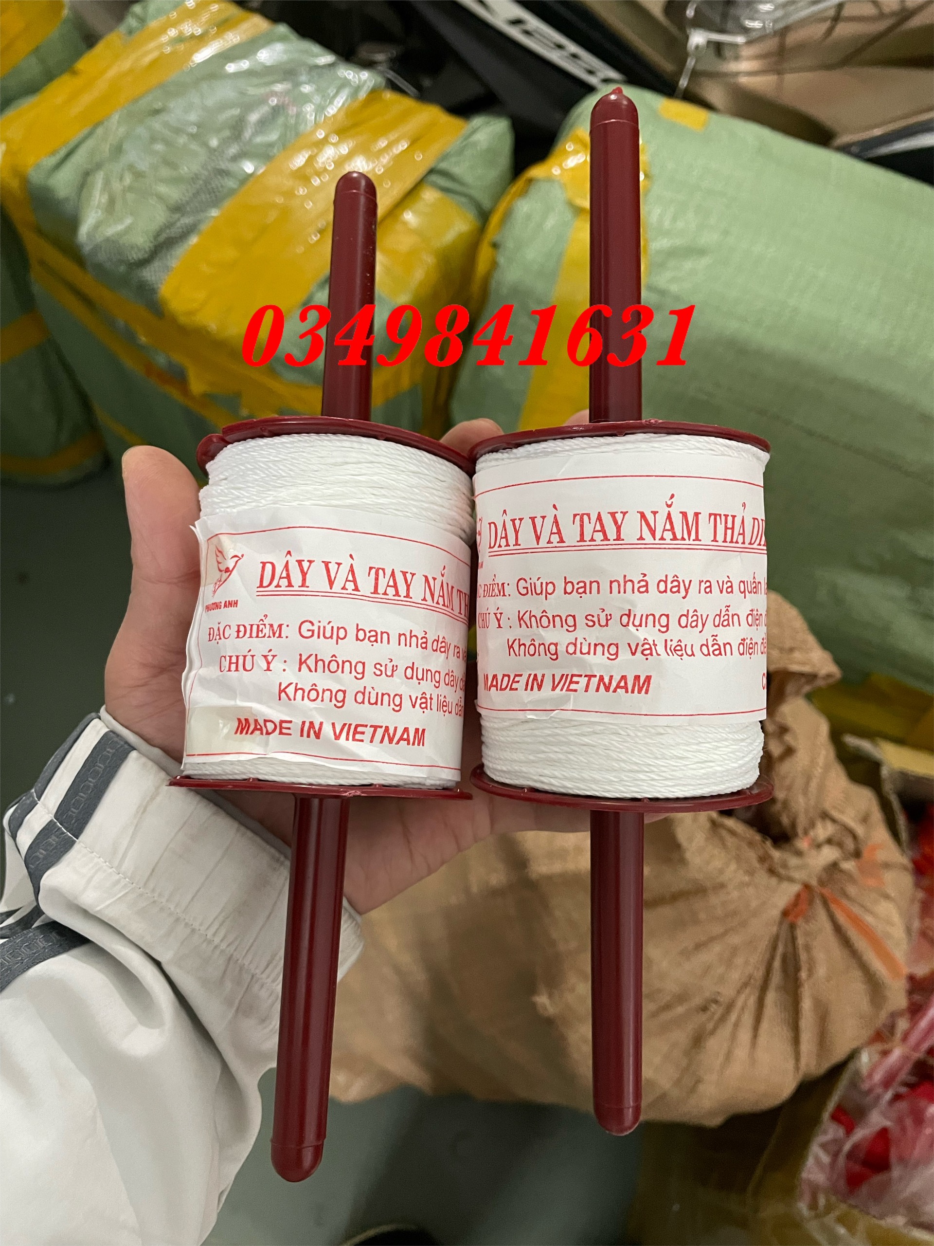 Mã LIFE1003ALL giảm 10% đơn 50K Tay cầm thả diều sẵn dây