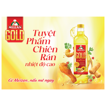 Dầu ăn cao cấp Meizan Gold can 2 lít
