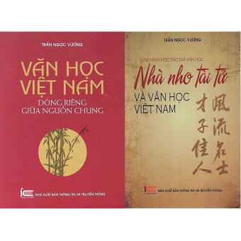 nguyetlinhbook Sách - Combo Văn Học Việt Nam Dòng Riêng Giữa Nguồn Chung + Nhà Nho Tài Tử Và Văn Học Việt Nam - Tác Giả Trần Ngọc Vương