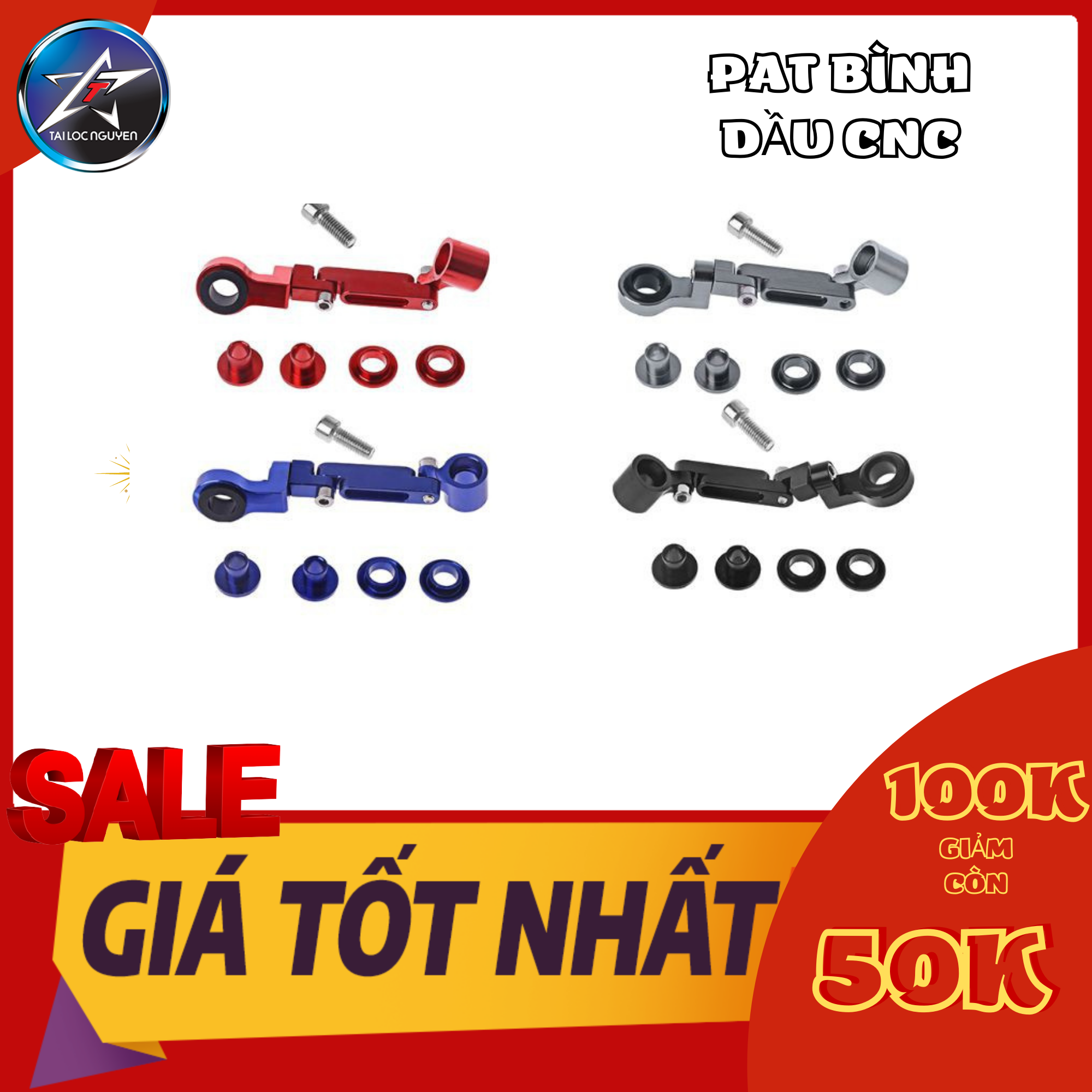Pat bình dầu cnc đủ màu
