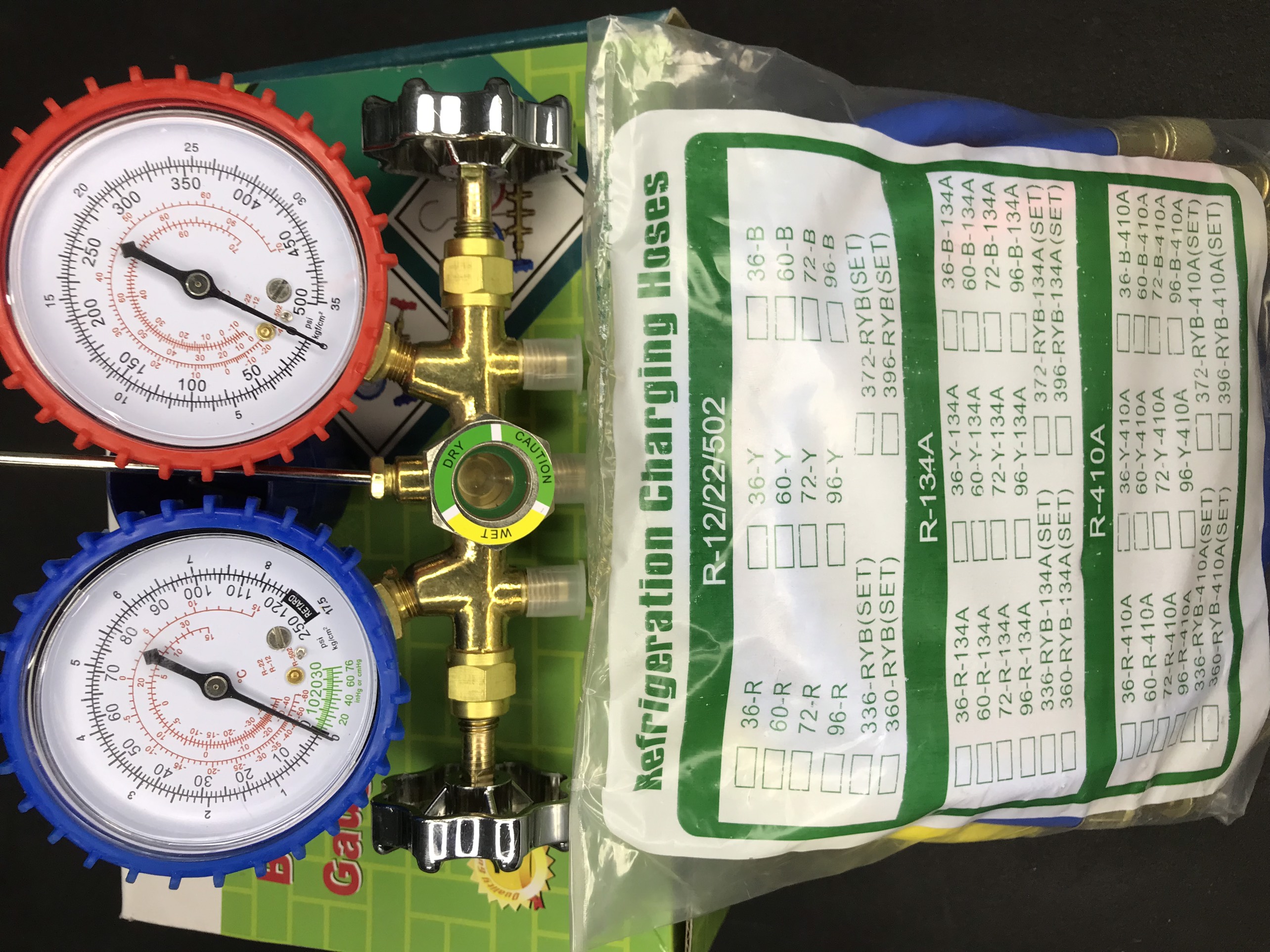 Bộ đồng hồ nạp gas đôi Thường