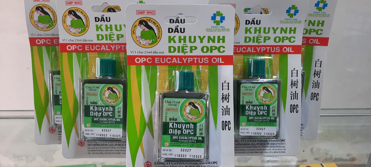 Dầu khuynh diệp opc chai 25ml