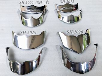 KẸP MỎ DÈ SH INOX CÁC ĐỜI SH Ý 2009, SH 2012, SH 2017, SH 2020 CAO CẤP ( TRƯỚC VÀ SAU) DÀY KHÔNG SÉT