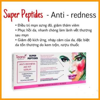 Teana Super Peptides Anti Redness đánh bay nốt mụn sưng tấy đỏ