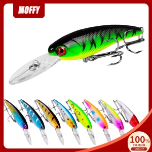 ภาพหน้าปกสินค้าเหยื่อปลอม เหยื่อปลอมช่อน 9cm/7.3g 1ชิ้น Minnow ตกปลา Bait ตกปลา Lure พลาสติก Crank Bait ตกปลา Tackle เหยือปลอมตกปลา เยื่อปลอมตกปลา เหยื่อปลอมชะโด ซึ่งคุณอาจชอบราคาและรีวิวของสินค้านี้