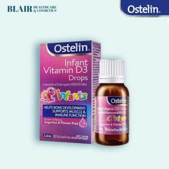 Vitamin D3 dạng nhỏ giọt cho bé - Ostelin infant Vitamin D3 Drops 2,4ml