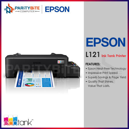 Epson L121 Ink Tank Printer with Original Ink