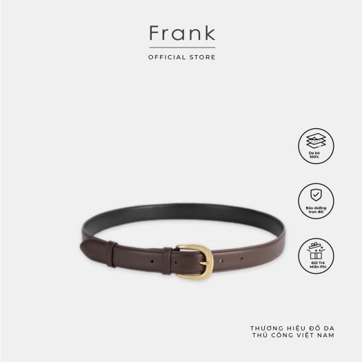 Thắt Lưng Da Bò Trơn Oliver Belt 30Mm Thương Hiệu Frank