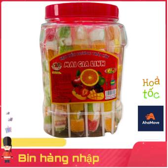 30 Que kẹo dẻo viên vuông (1 xiên 4 viên)