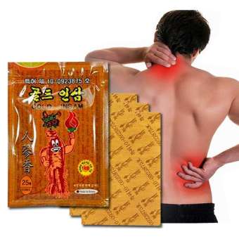 Miếng Cao Dán Hồng Sâm Gold Insam - 1 gói 25 miếng