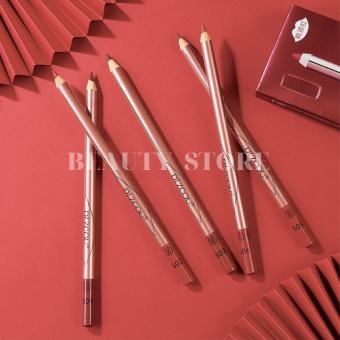 Chì Kẻ Viền Môi Màu Nude Kèm Đồ Chuốt Lâu Trôi