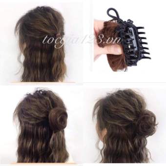 Tóc giả búi ❤️❤️ FREESHIP ❤️❤️ búi mini dạng kẹp