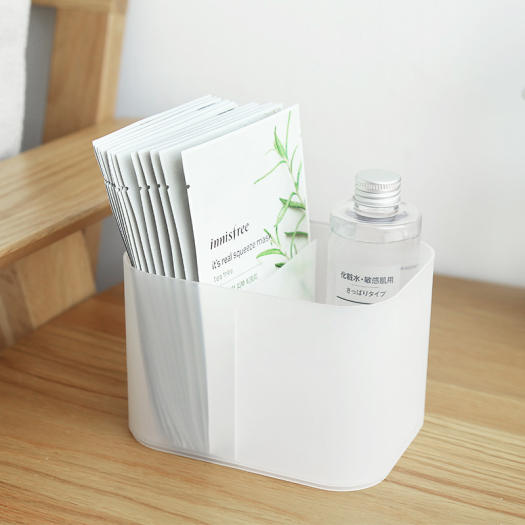 Kệ Đựng Mỹ Phẩm, Hộp son môi Mini Để Bàn Jiashi Kệ Đựng Đồ Nhựa PP 2 màu Full Size Tiện Dụng