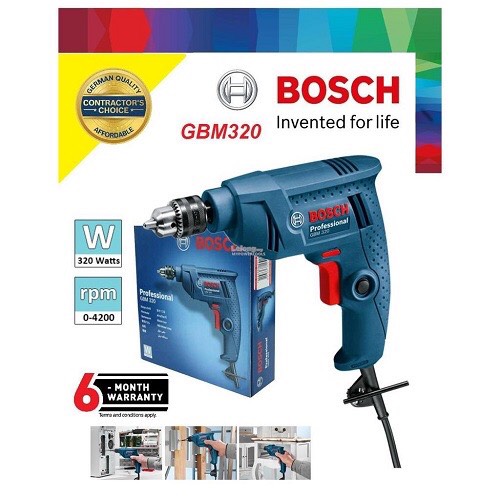 Máy khoan sắt bosch gbm 320 /chính hãng/