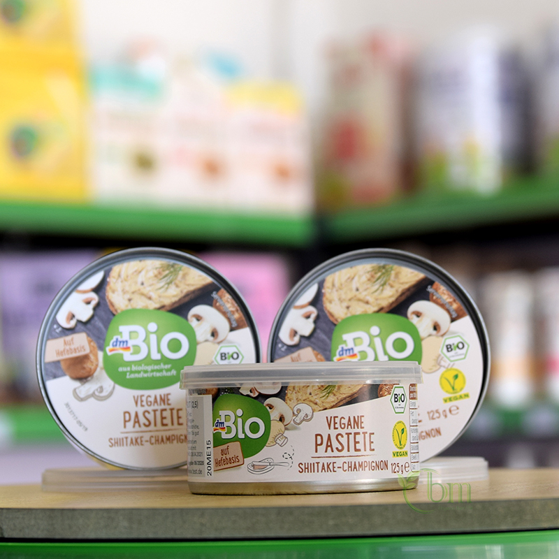 Pate nấm hương thuần chay hữu cơ DM Bio 125gr
