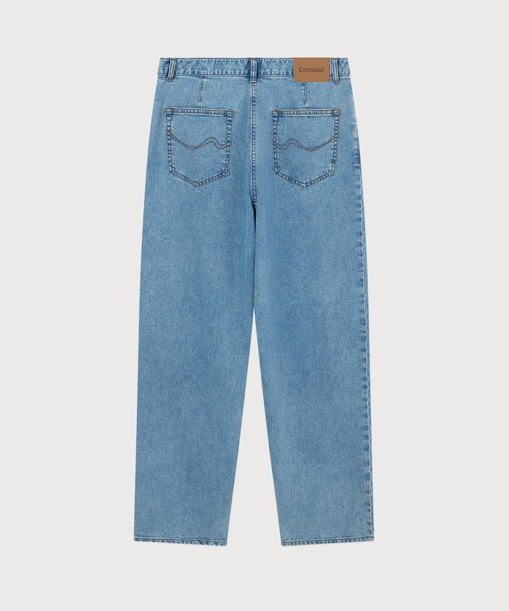 COVERNAT Jeanshose, halbweit waschbar — 3 Farben (2025 NEU)