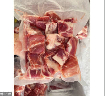 250g xương sườn bò cắt khúc sẵn (kho, nấu nước lèo, xào, hầm...)