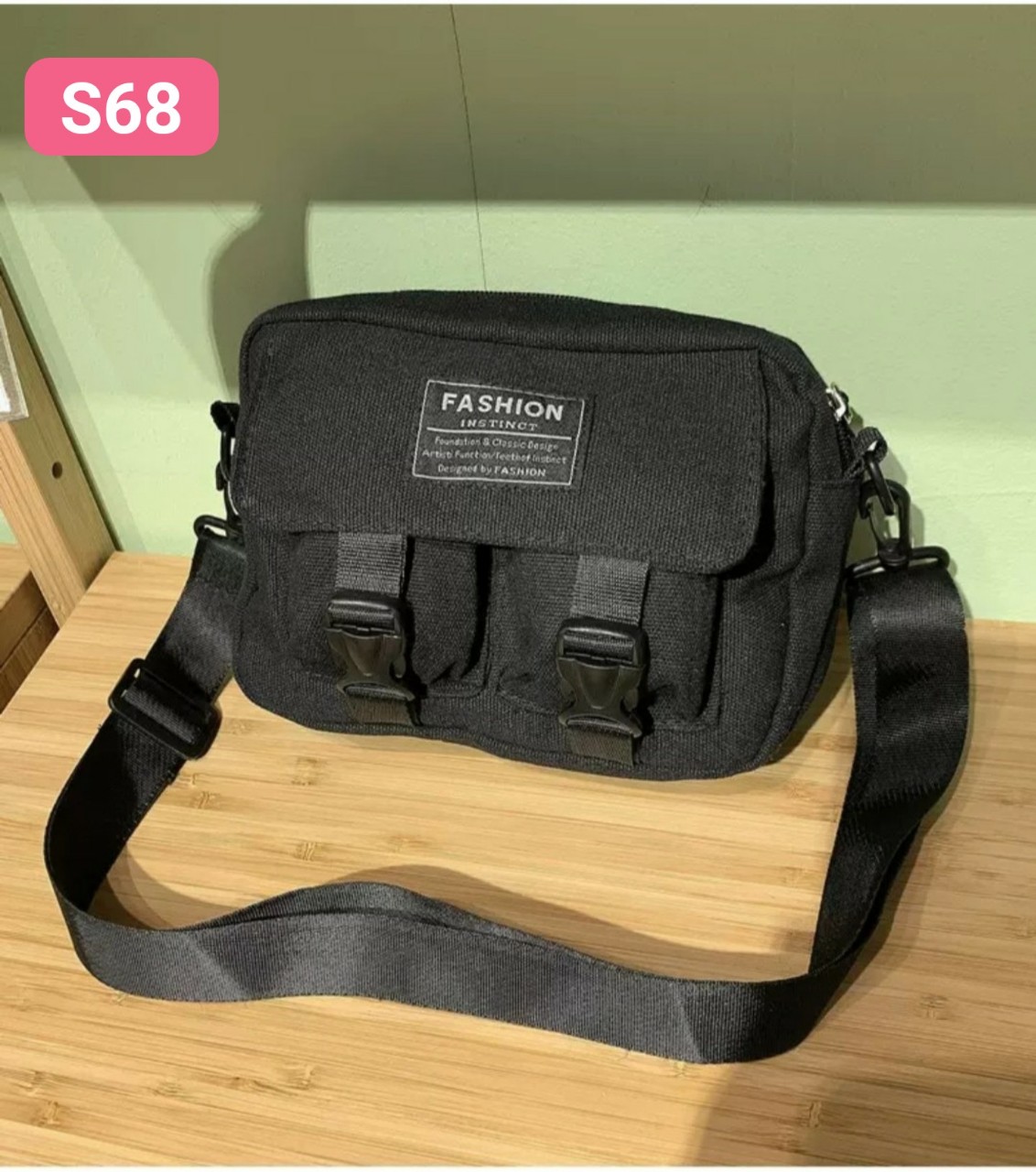 Túi đeo chéo phong cách hàng quốc fashion