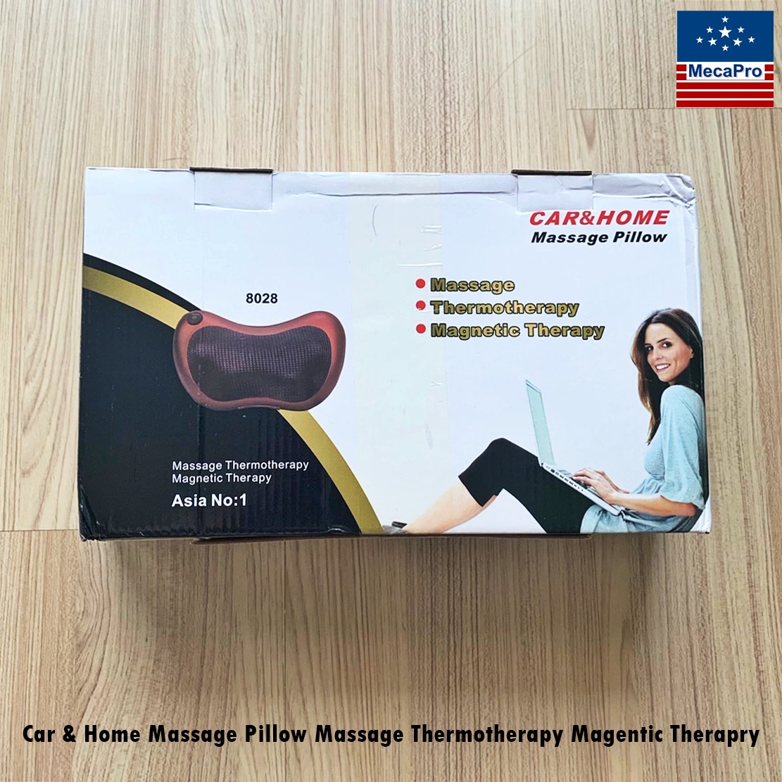 Car & Home Massage Pillow Massage Thermotherapy Magentic Therapry หมอนนวดไฟฟ้า สำหรับใช้ในบ้านและรถยนต์ ราคา 4,195 บาท*ส่งฟรี