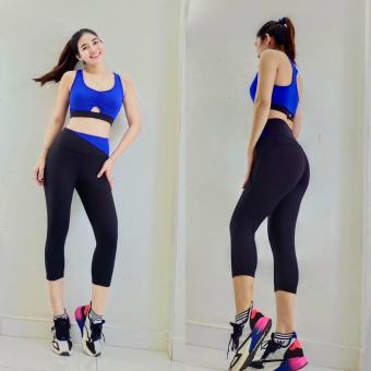 Set Bộ Đồ Tập Thể Thao Nữ Bra Quần Lửng Nhiiều Màu Kèm Mút Thun Lạnh Cao Cấp Co giãn 4 chiều Gym Yoga Đồ Bơi