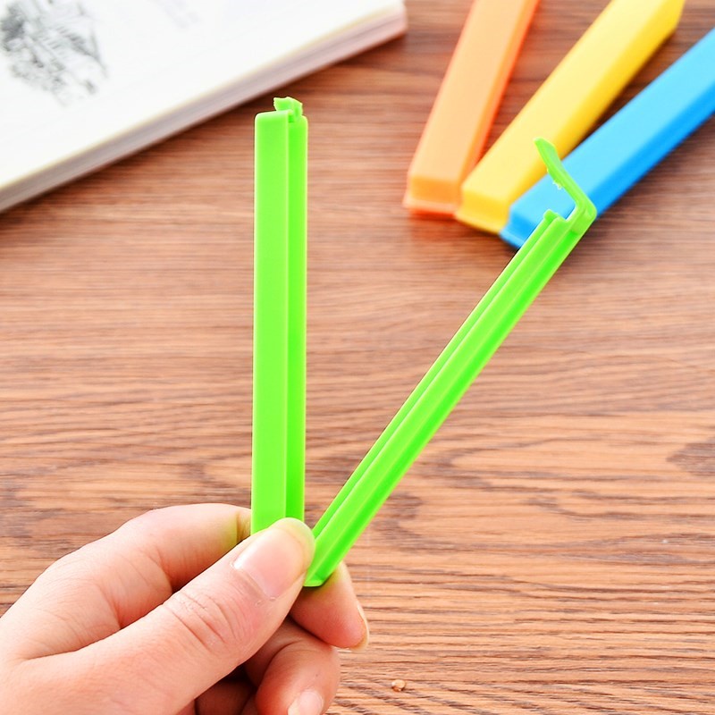 Combo 12 kẹp miệng túi bảo quản thực phẩm thức ăn - dụng cụ kẹp miệng túi bảo vệ thực phẩm tiện lợi