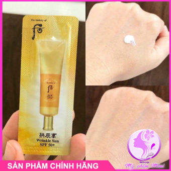 Kem chống nắng chống nhăn đông y sample