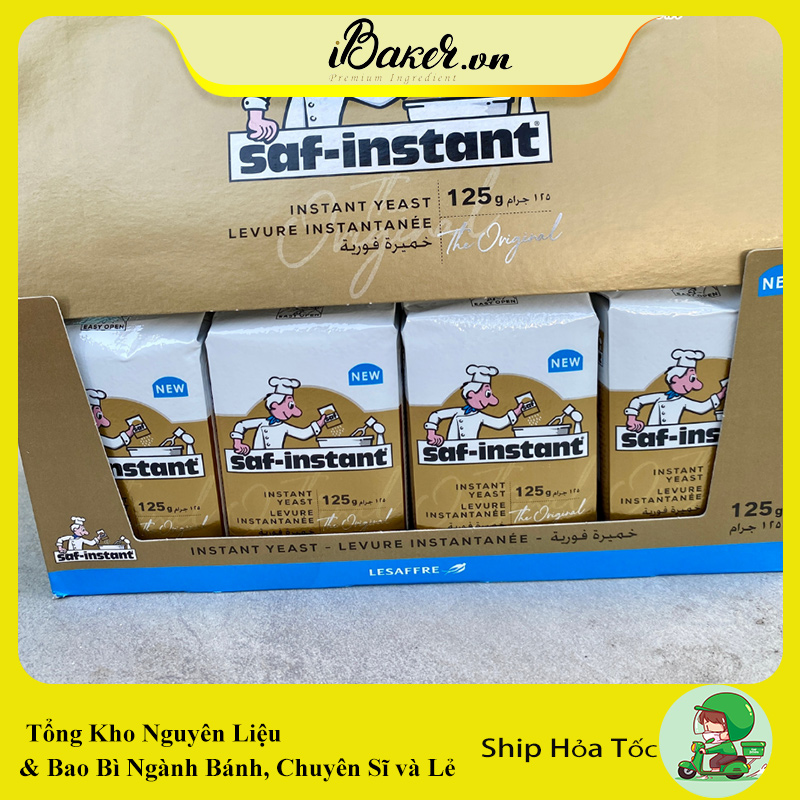Men ngọt nhãn vàng Saf-Instant - 125g