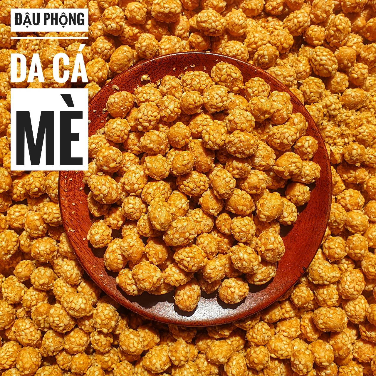 500g đậu phộng da cá vị mè thơm ngon-đồ ăn vặt-ăn vặt