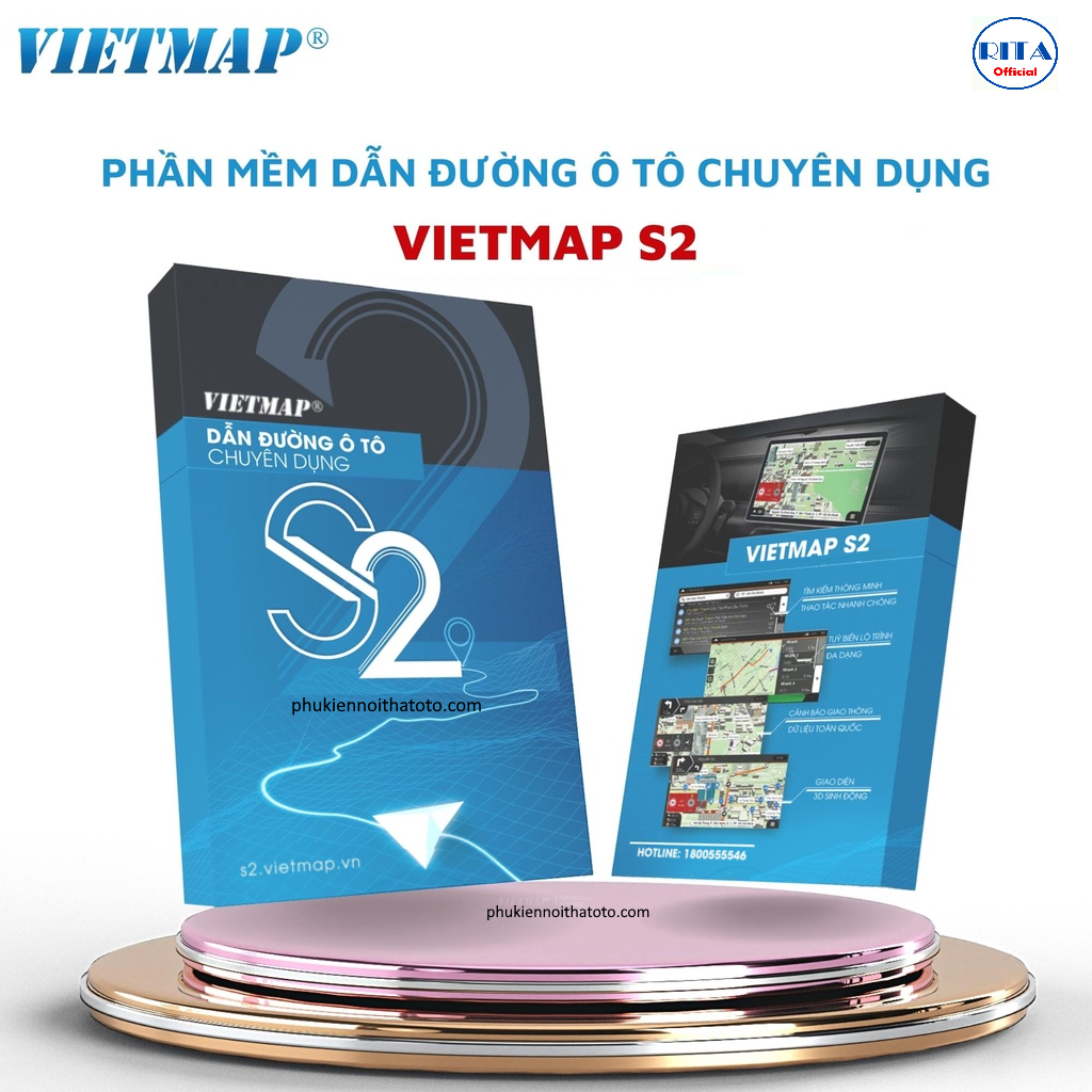 Phần mềm bản quyền vietmap s2
