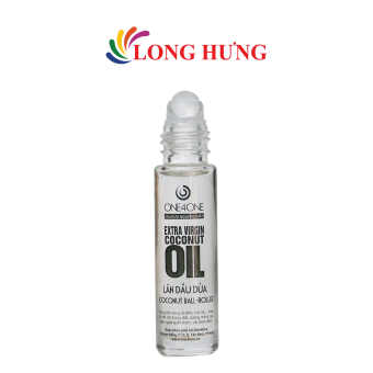 Chai lăn dầu dừa nguyên chất One4One Extra Virgin Coconut Oil (10ml)