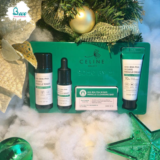 SET 4 MÓN AHA-BHA-PHA 30 DAYS MIRACLE STARTER SOME BY MI