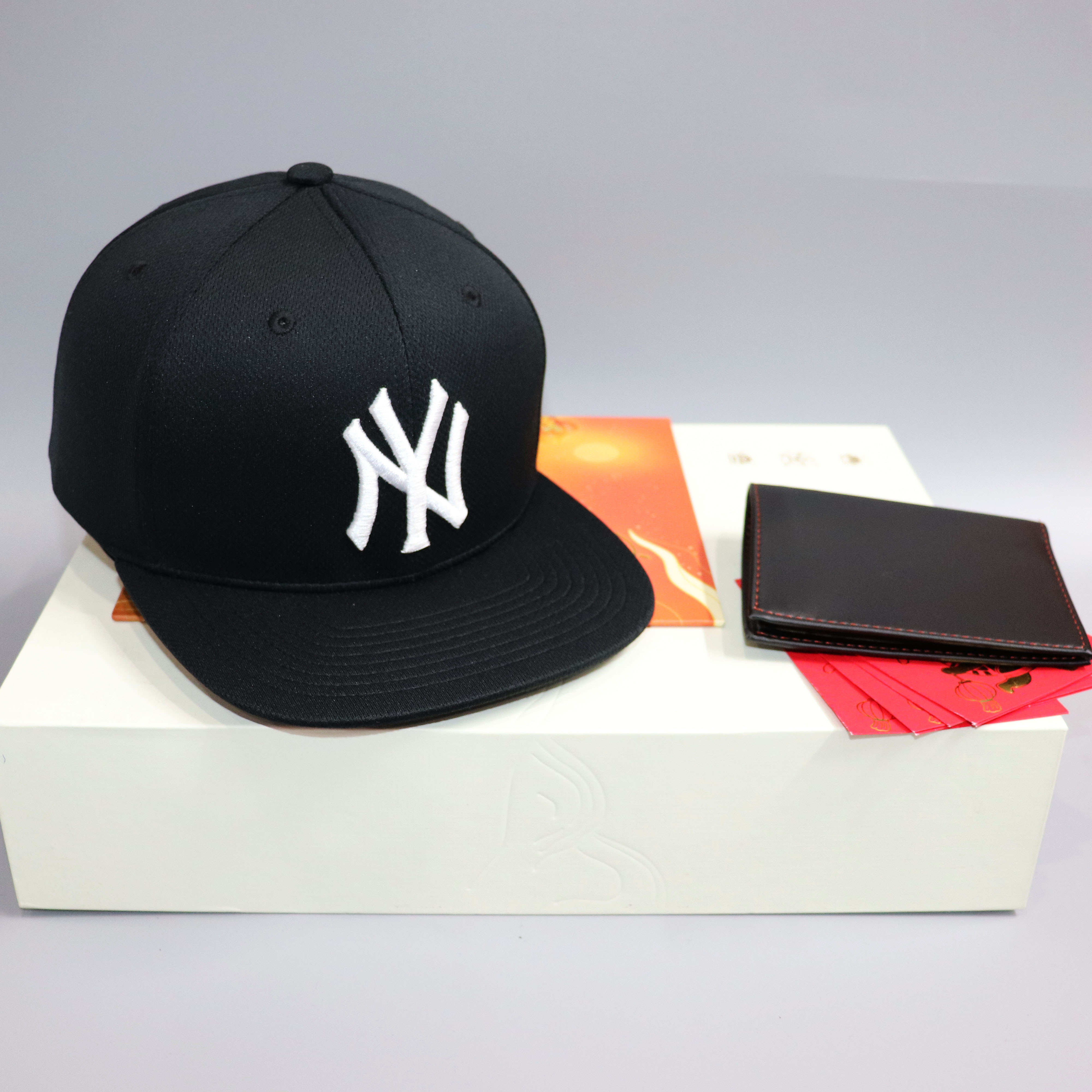 Nón Snapback NY Full Đen Logo Trắng 2022- Mũ Lưỡi Trai Nón Kết