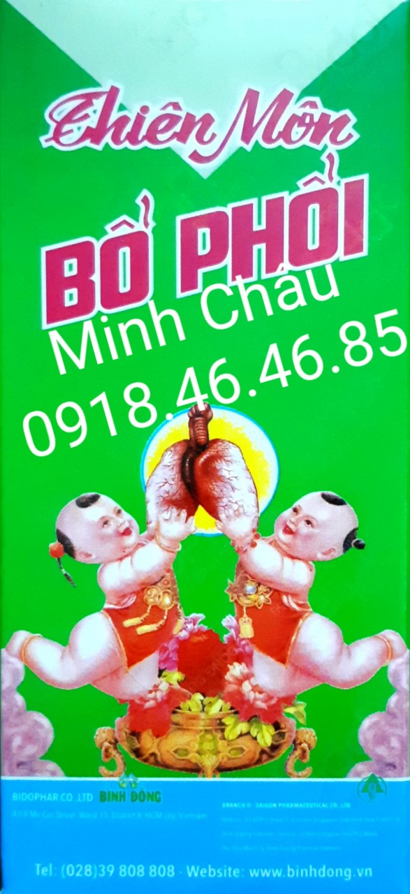 Thiên môn bổ phổi 90ml dành cho trẻ em
