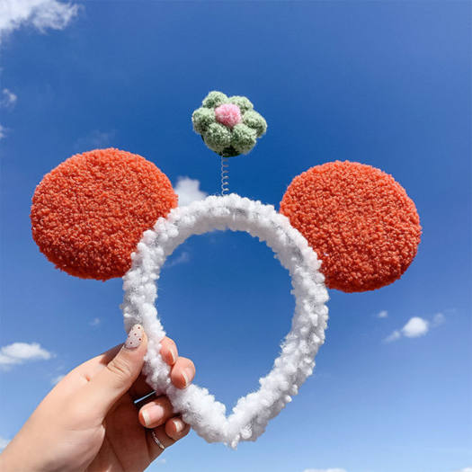 Băng Đô Rửa Mặt Cài Tóc bông Hoa Hàn Quốc Cute Xinh Nữ, Bờm Rửa Mặt Cài Tóc Bông Hoa