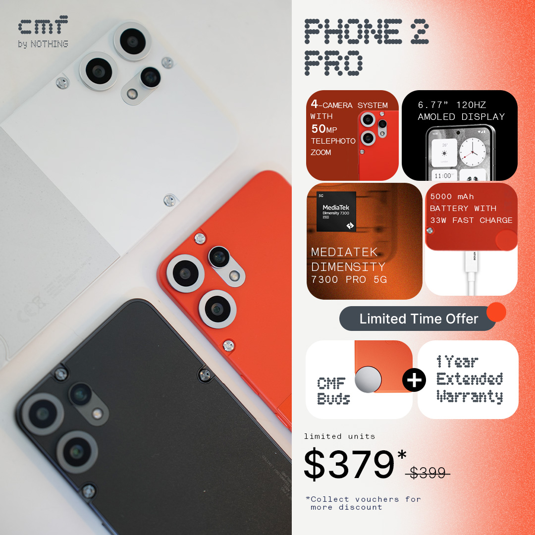 Nothing Phone 2 Pro: 6.77-Inch, Dimensity 7300 Pro, 5000Mah