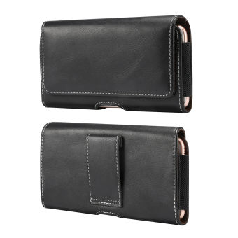 nằm ngang da túi đeo thắt lưng đựng điện thoại