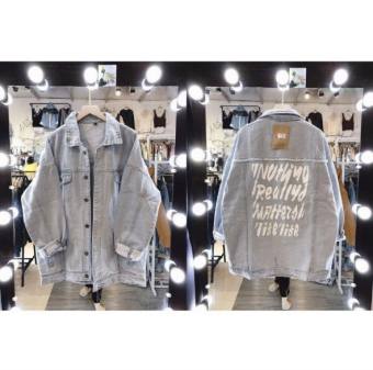 ÁO KHOÁC JEAN NAM PHỐI HỢP MÀU LULY FASHION MS161