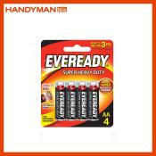 Eveready Battery 1215BP4 AA 4's