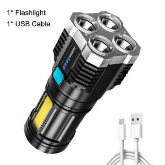 ĐÈN PIN SIÊU SÁNG GIÁ RẺ Đèn Pin Siêu Sáng Cao Cấp L19 - Ánh Sáng Mạnh Mẽ, Chiếu Xa 500m Chống Nước, Bền Bỉ .