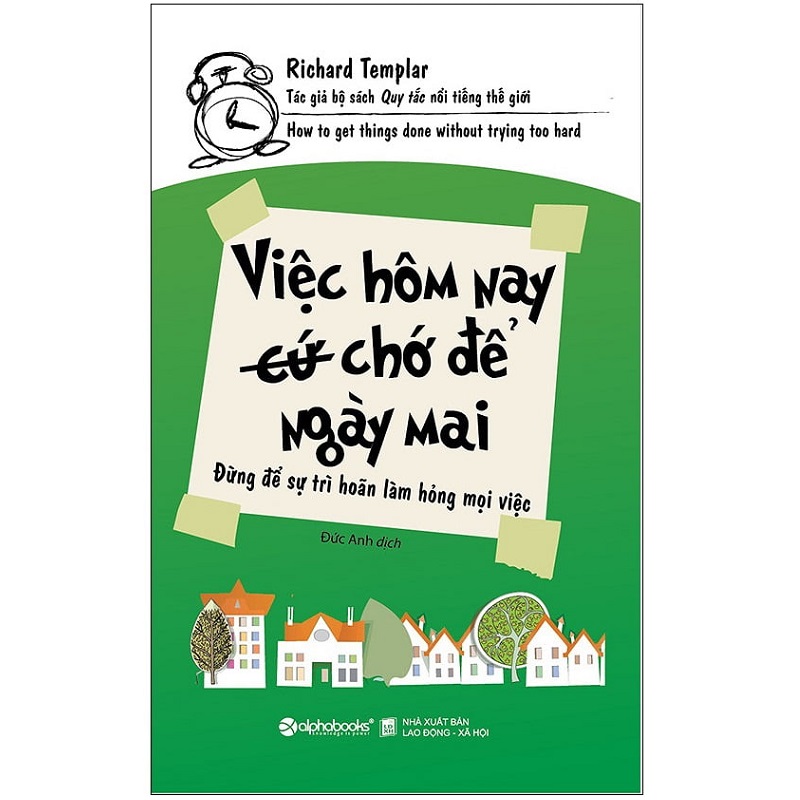 Sách - việc hôm nay chớ để ngày mai 59k