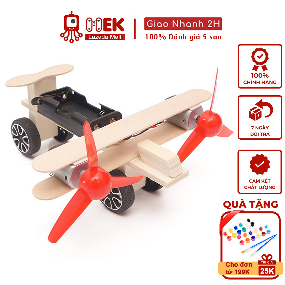 Đồ chơi thông minh, sáng tạo STEM bộ lắp ráp mô hình máy bay phản lực F-13A cho bé, đồ chơi trẻ em DIY Giáo dục STEM, STEAM