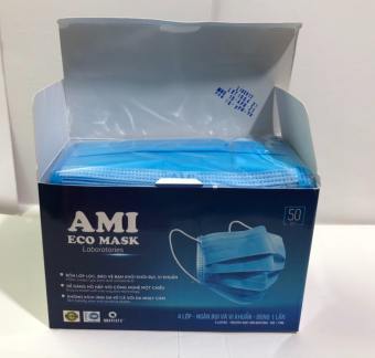 Khẩu Trang Y Tế AMI 4 Màu - 4 lớp,Kháng Khuẩn[khẩu trang y tế]