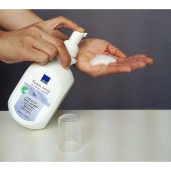Bọt rửa tay Foam Soap ABENA, Nhập khẩu Đan Mạch,bcalivinghcm, không mùi hương, không gây kích ứng da, không cần rửa lại với nước, loại bỏ vi khuẩn, tiết kiệm nước,mềm mại,diệt khuẩn,làm sạch và giữ ẩm da tay