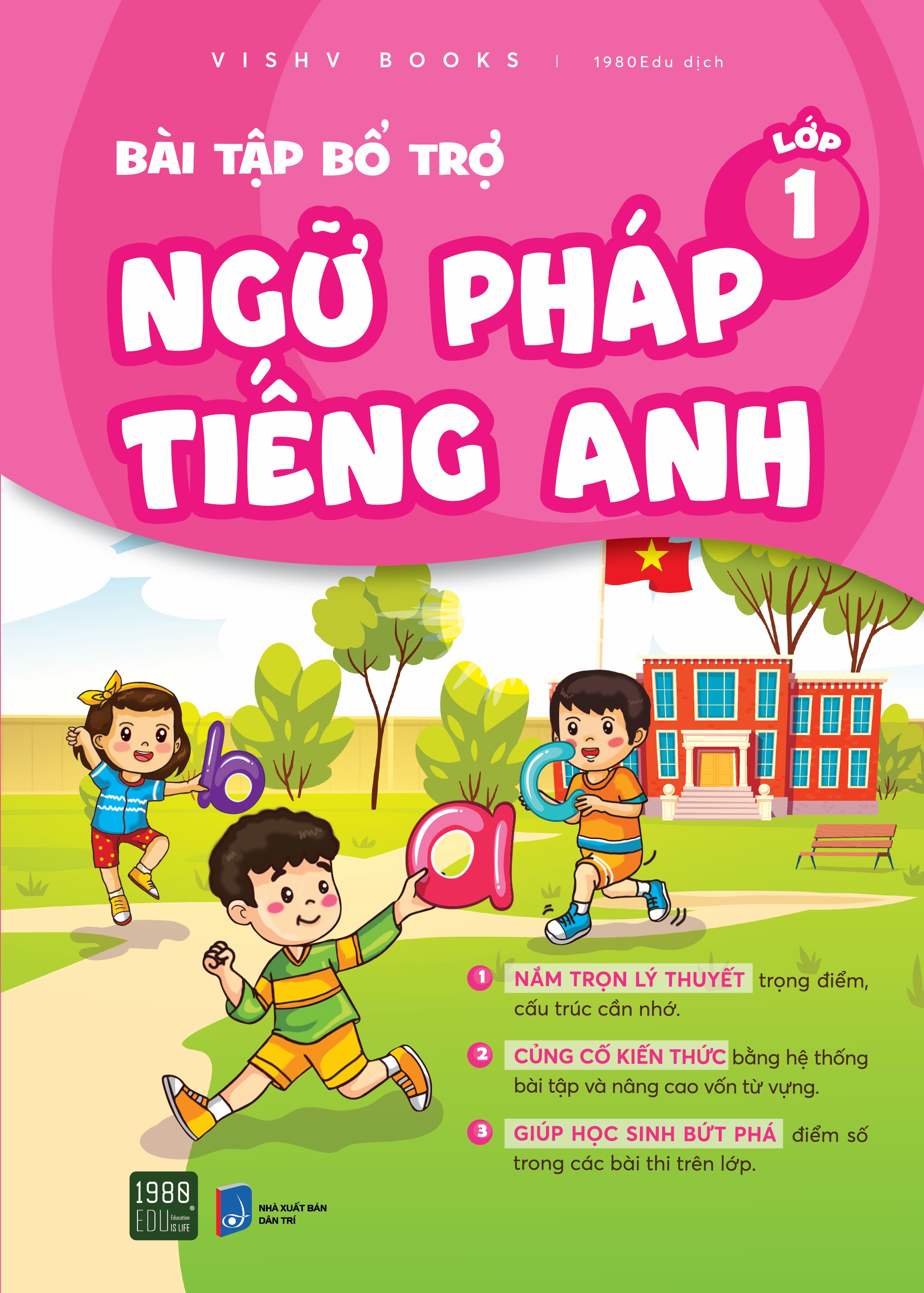 Sách Bài tập bổ trợ ngữ pháp Tiếng Anh lớp 1