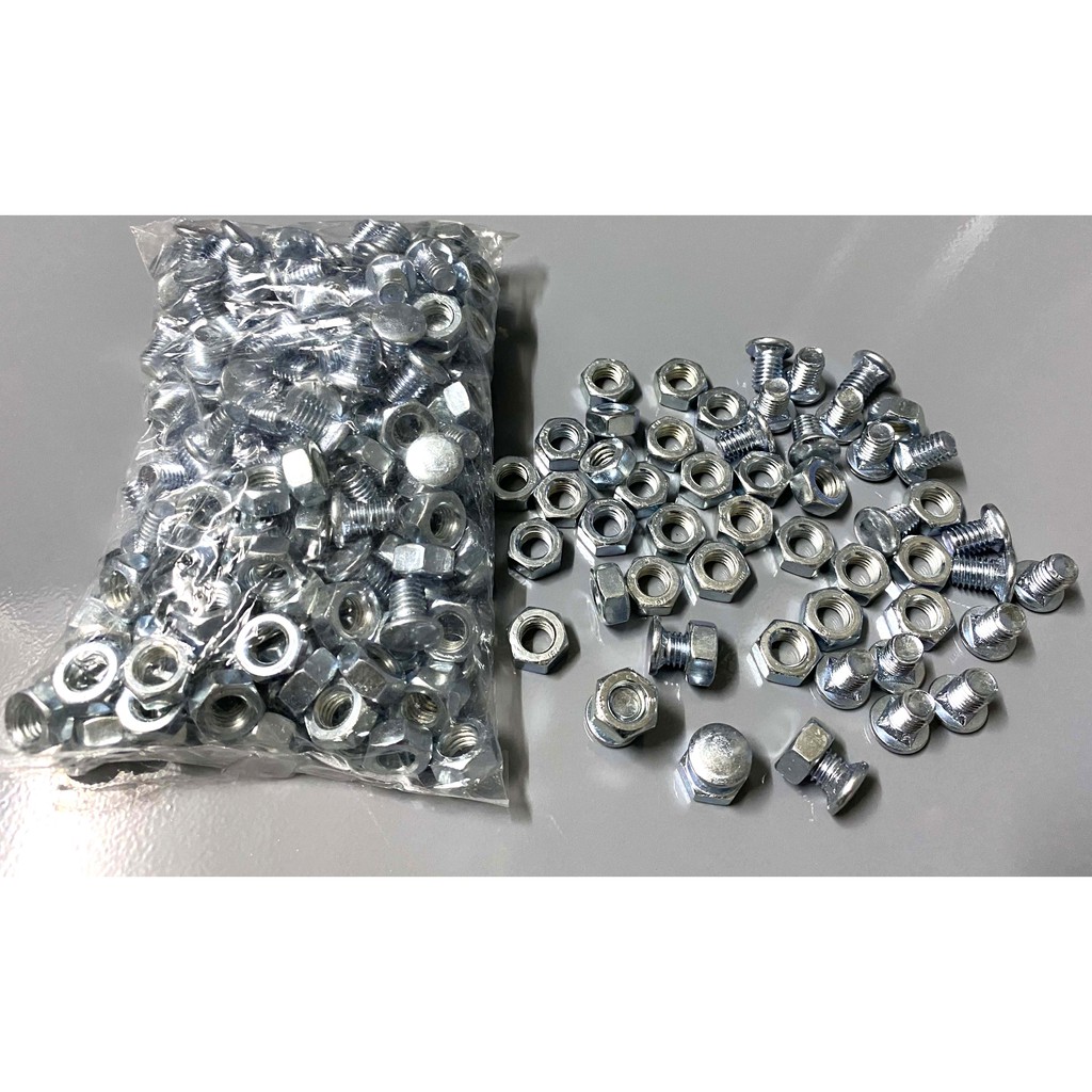 100 Ốc lắp kệ sắt v lỗ đựng đồ đa năng Giá rẻ