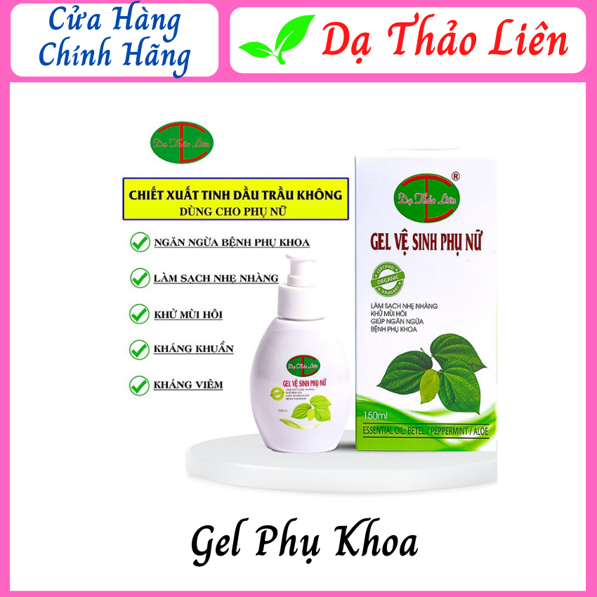 Gel vệ sinh phụ nữ dạ thảo liên 150ml